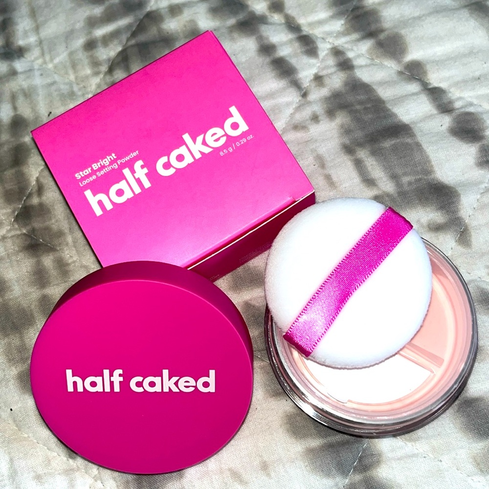 Half Caked Star Bright Pink Setting Powder